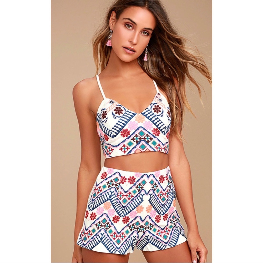 Lulus two piece set NWT